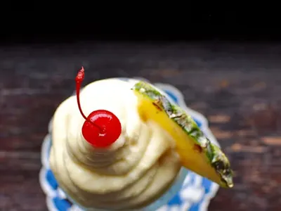 Pineapple Soft Serve