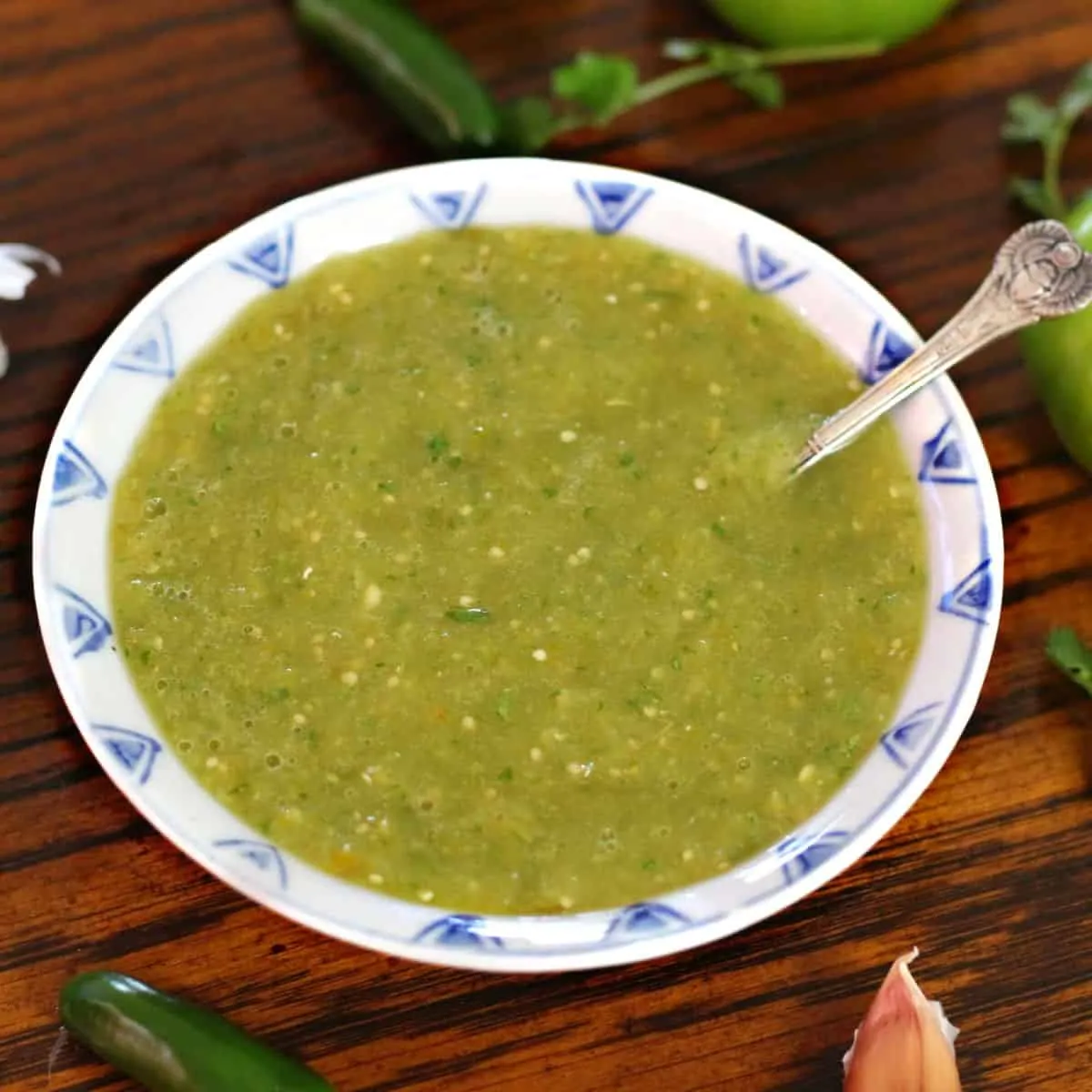 Spicy Tomatillo Salsa