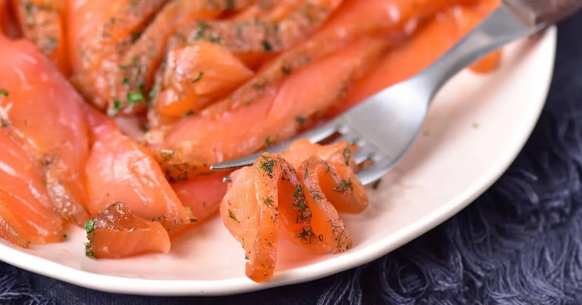 Dill Gravlax Salmon