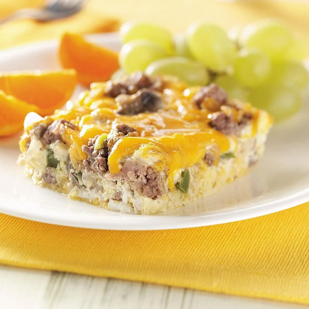 Sausage Beef Breakfast Bake