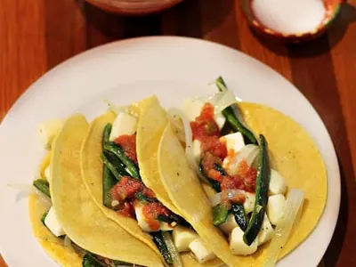 Poblano Cheese Tacos