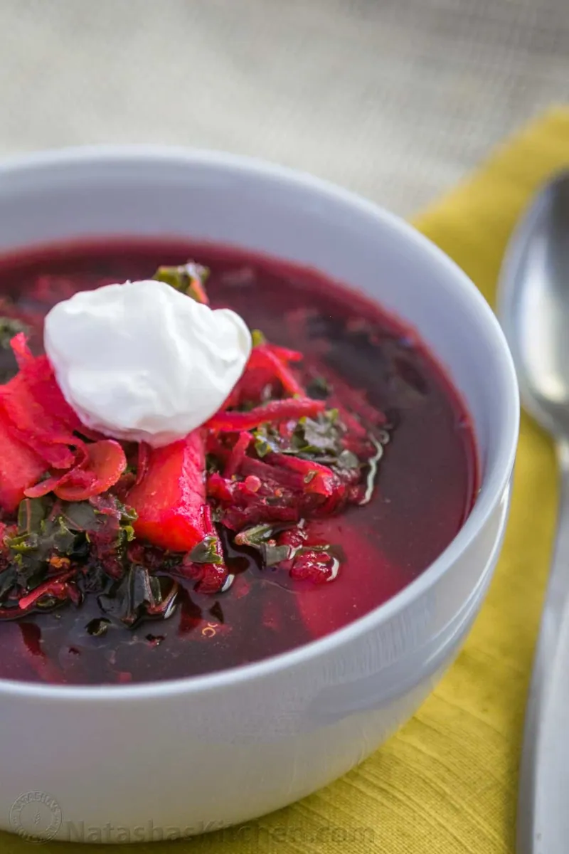 Kale Beet Borscht