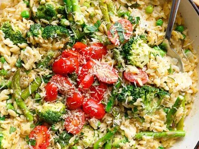 One-Pot Orzo Primavera
