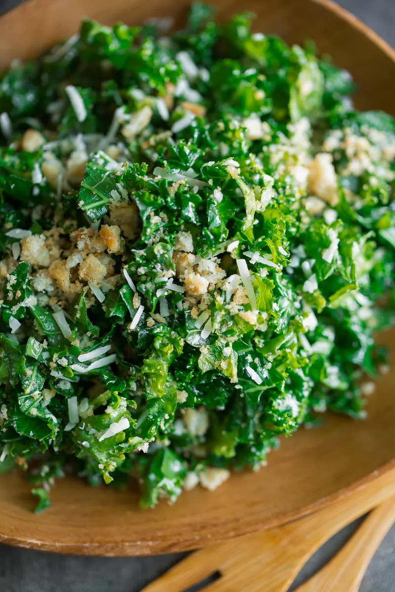 Lemon Parmesan Kale Salad