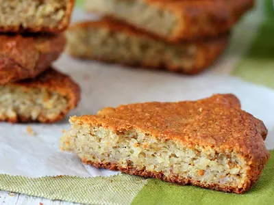 Banana Oat Cashew Bars