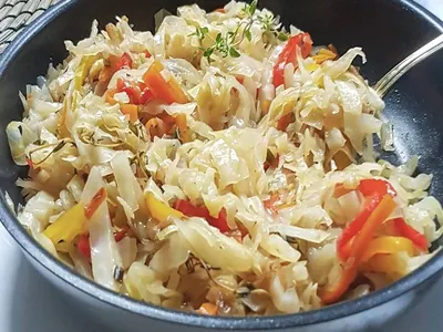 Jamaican Steamed Cabbage