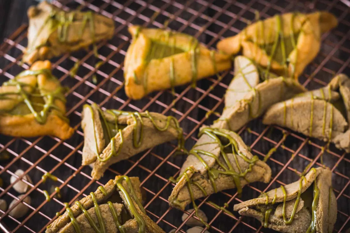 Pistachio Hamantaschen