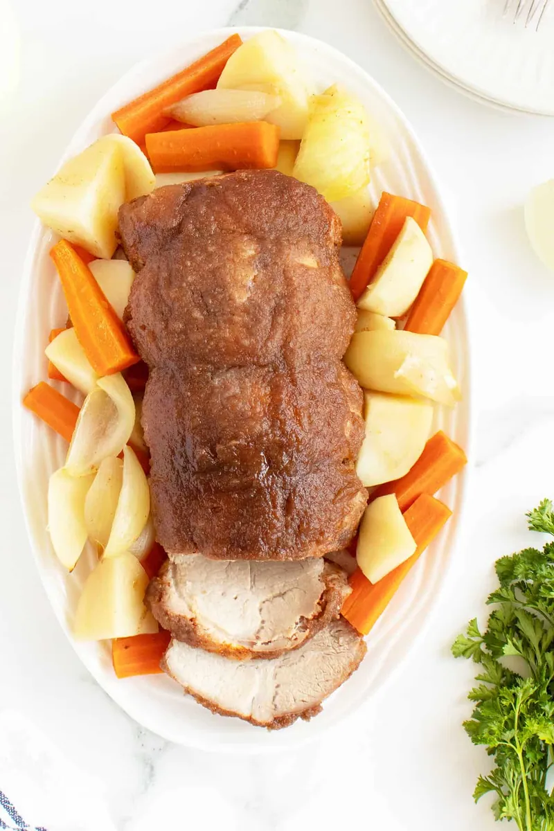 Apple Butter Pork Loin