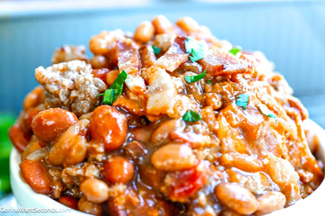Grilled BBQ Baked Beans