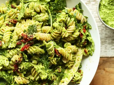 Pea Pesto Pasta