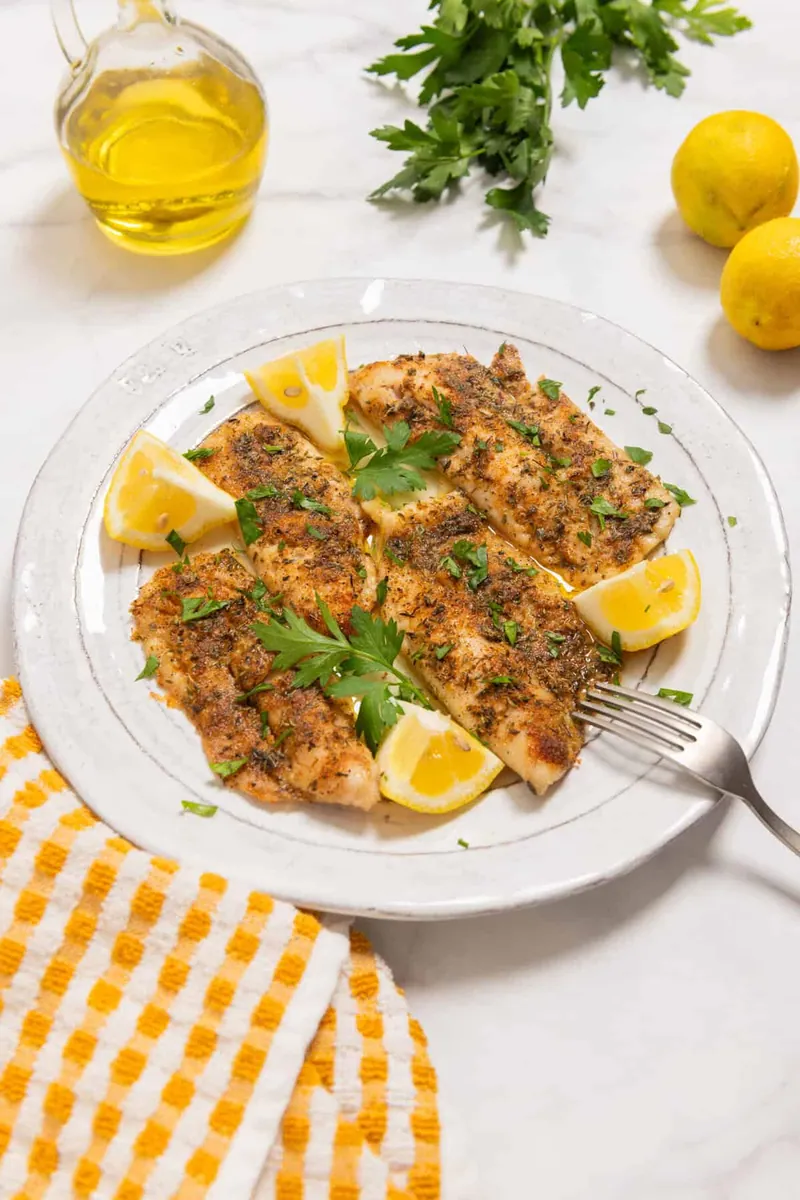 Seasoned Cod Fillets
