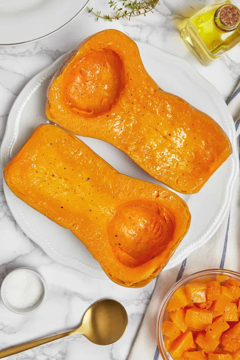 Microwave Butternut Squash