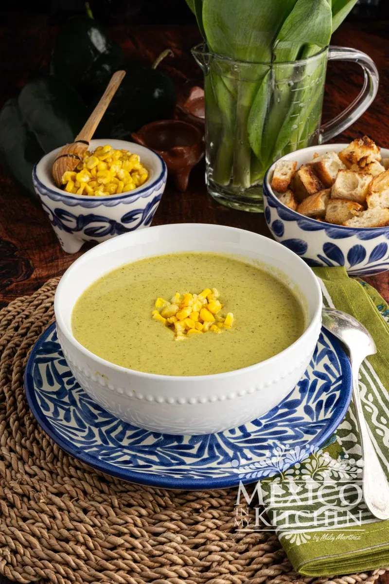 Creamy Poblano Soup