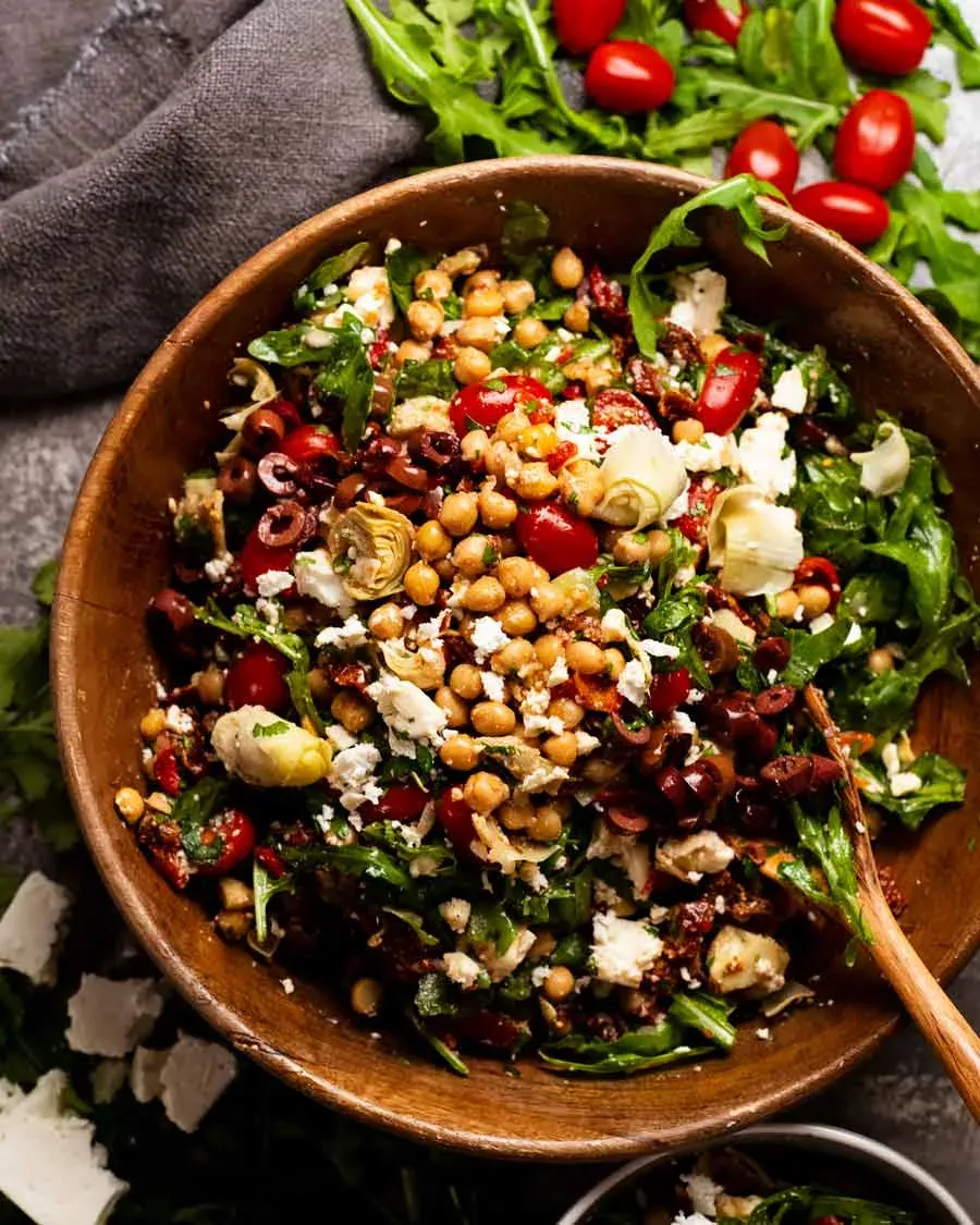 Antipasto Chickpea Salad