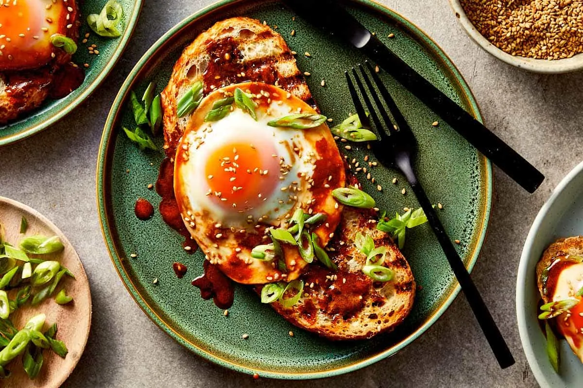 Teriyaki Poached Eggs
