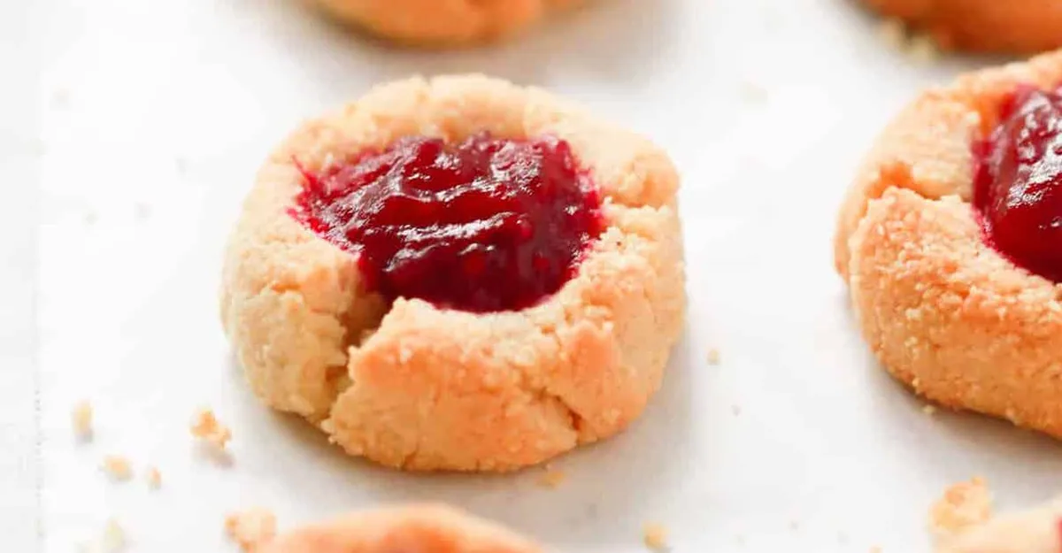Cranberry Thumbprint Cookies