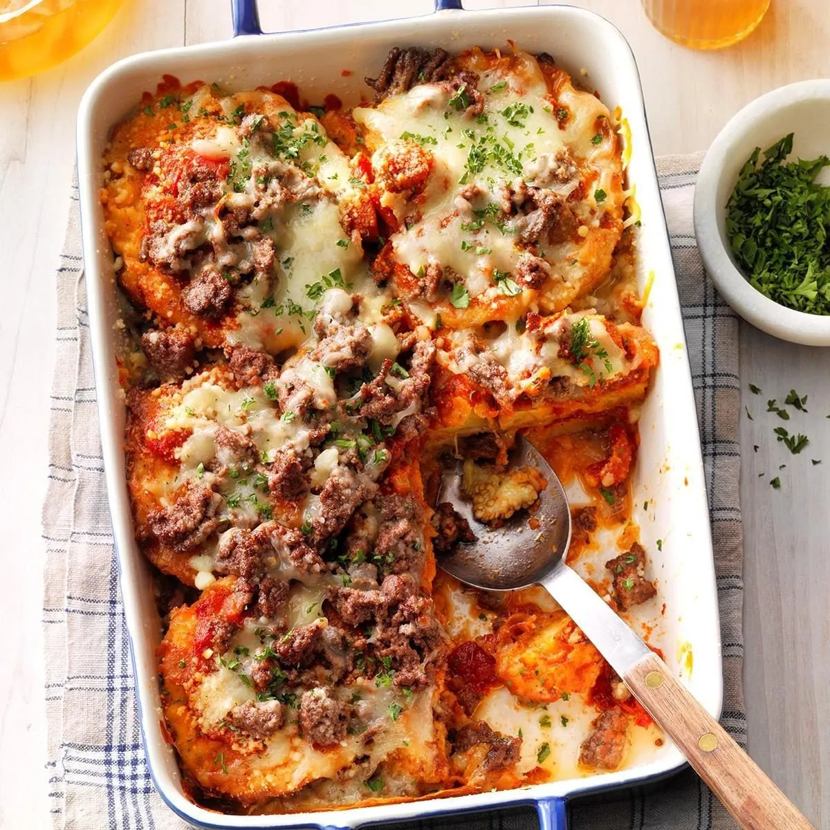 Beef Eggplant Parmigiana