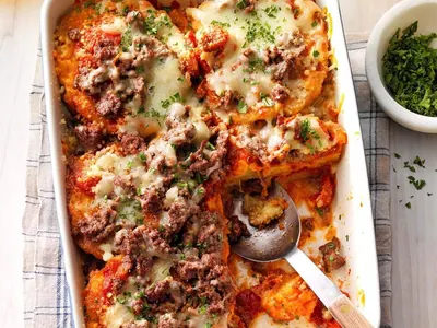 Beef Eggplant Parmigiana