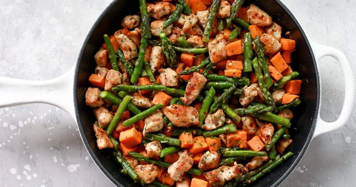 Chicken Sweet Potato Skillet
