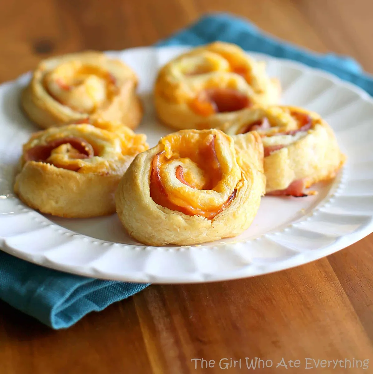 Ham and Cheese Pinwheels