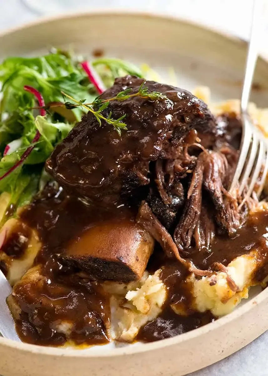 Red Wine Braised Short Ribs