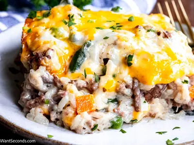 Hamburger Rice Casserole