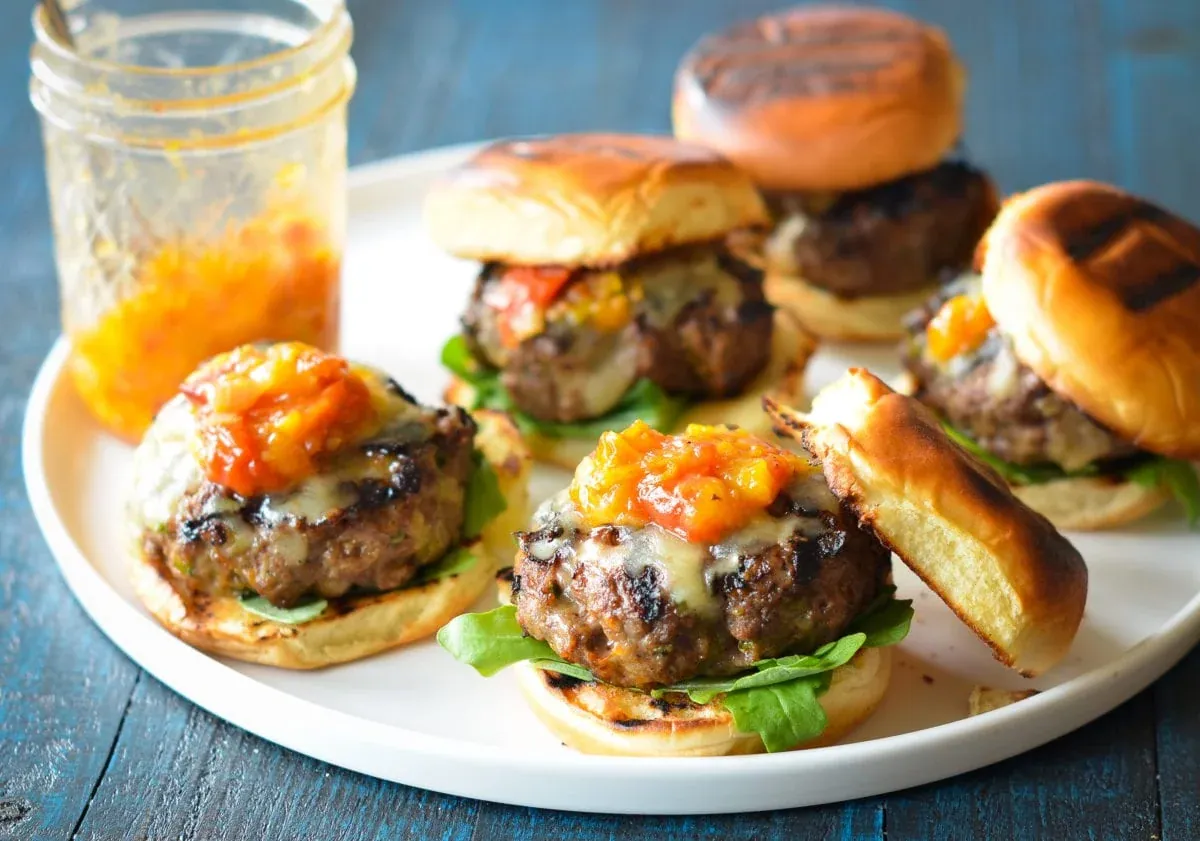 Southwestern Cheeseburger Sliders