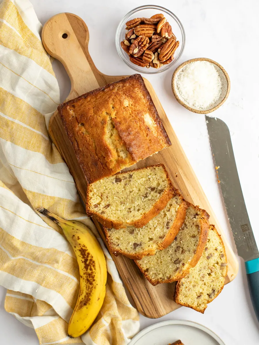 Banana Coconut Bread