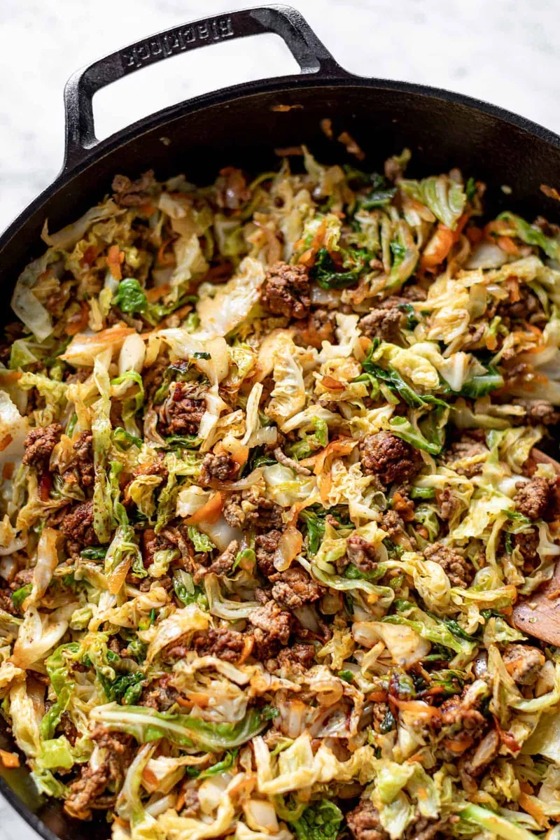 Beef Cabbage Stir Fry