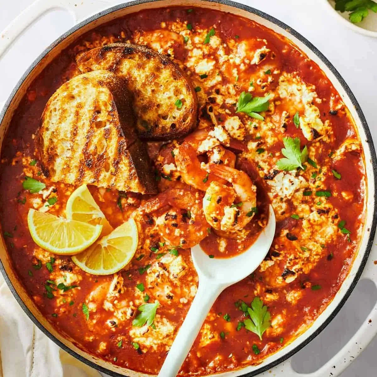 Baked Shrimp with Feta