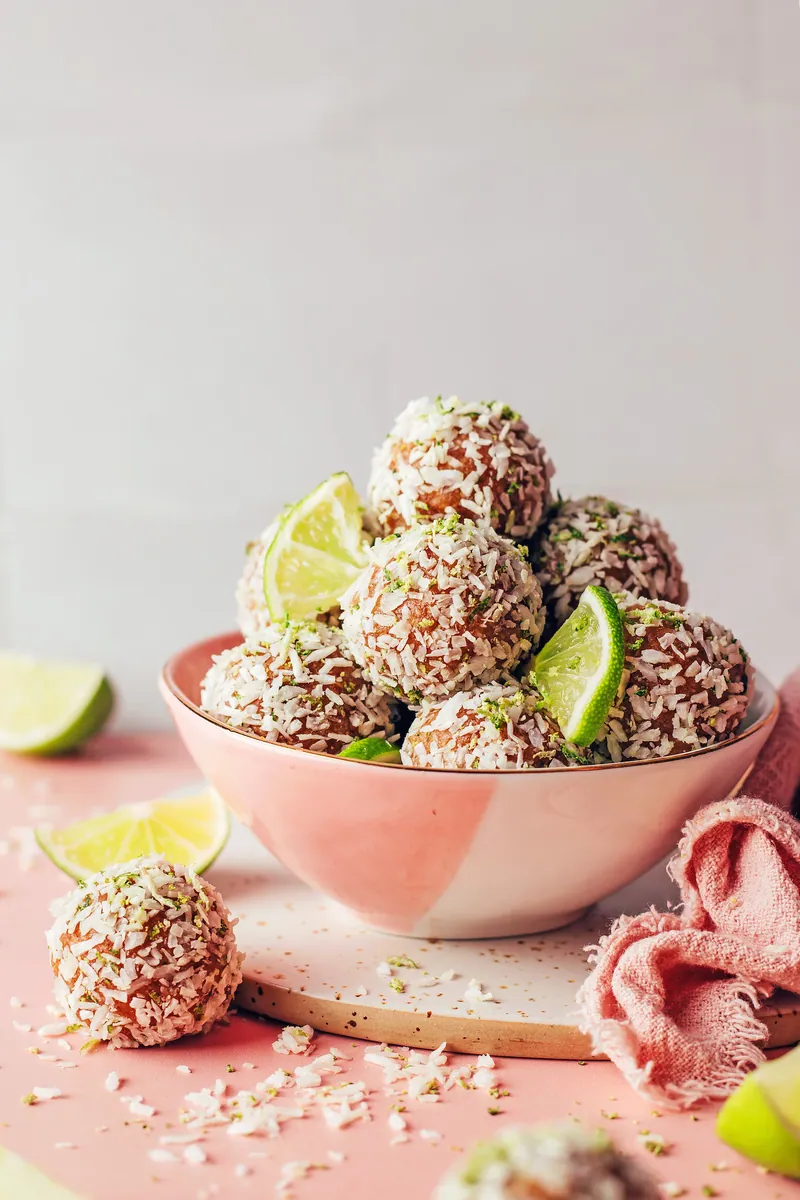 Coconut Lime Energy Bites