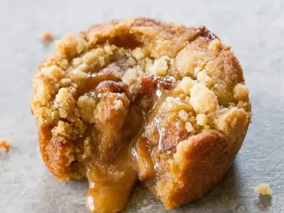 Salted Caramel Apple Cups