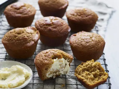 Pumpkin Cornbread Muffins