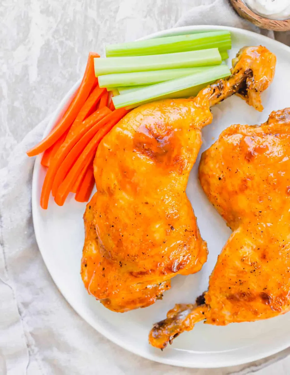 Buffalo Chicken Leg Quarters