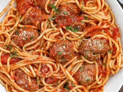 Spaghetti and Meatballs