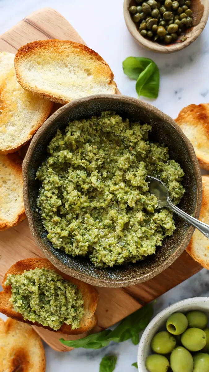 Olive Basil Tapenade