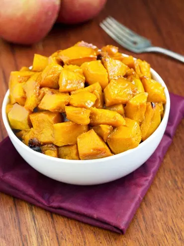 Cider-Glazed Kabocha Squash