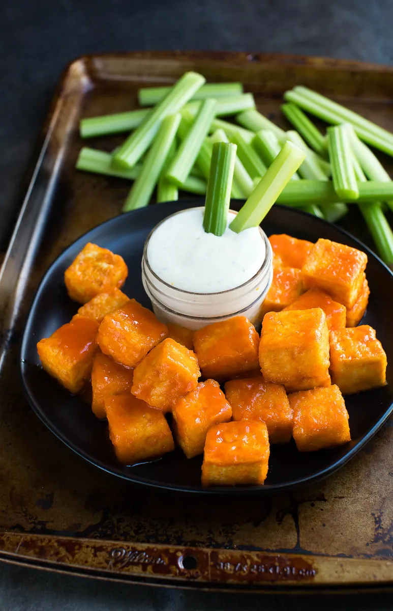 Buffalo Tofu Bites