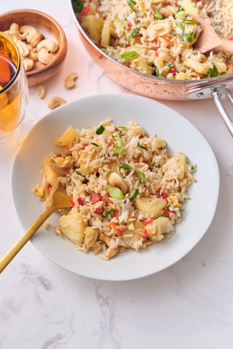 Pineapple Fried Rice with wild