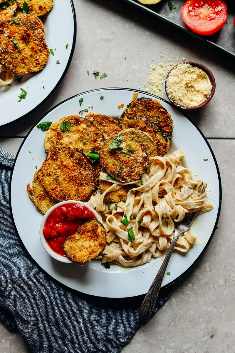 Crispy Eggplant Parmesan
