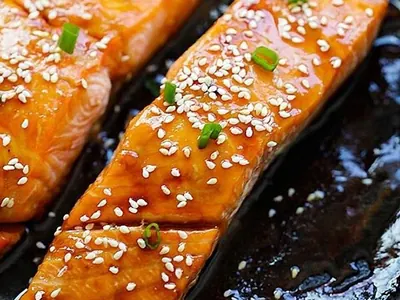 Teriyaki Sesame Salmon