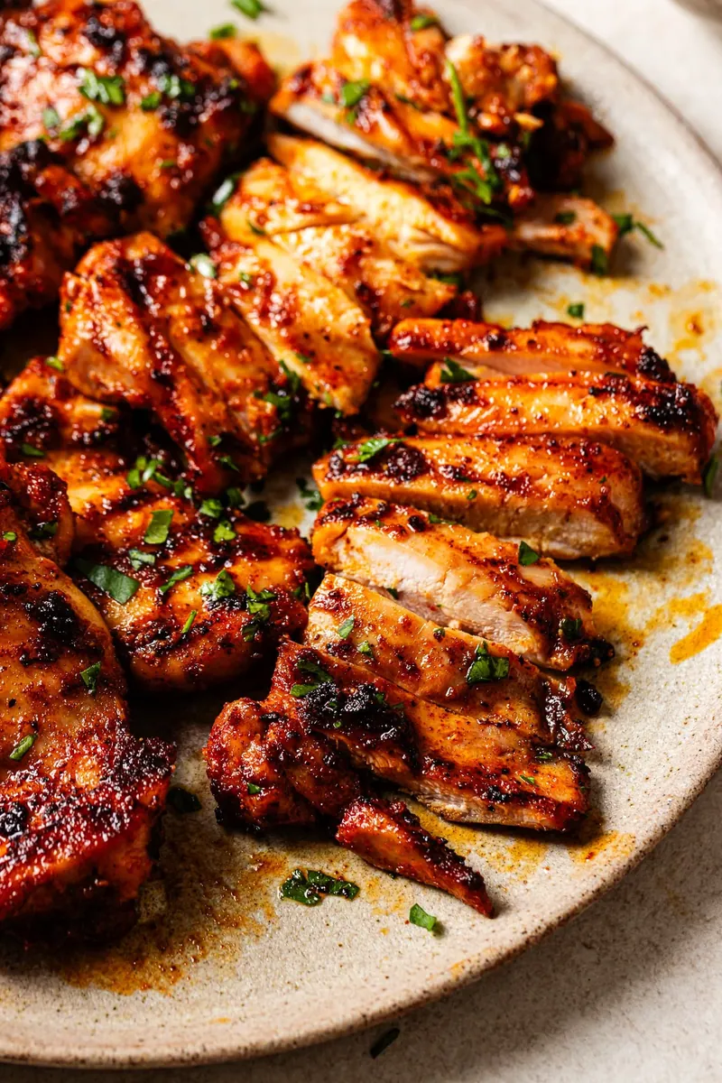 Grilled Chicken Thighs (6 servings)