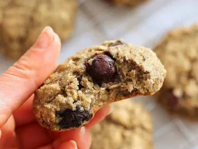 Blueberry Breakfast Cookies