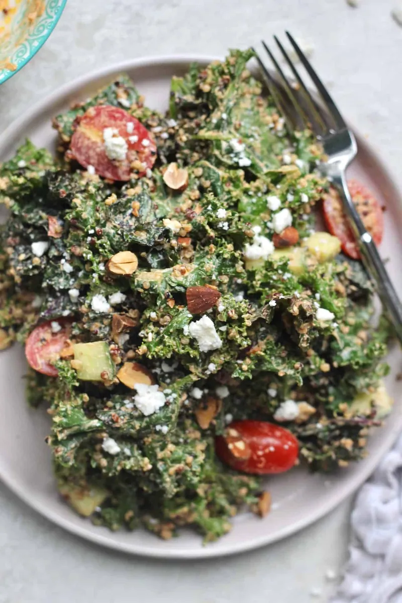 Kale Salad with Tahini
