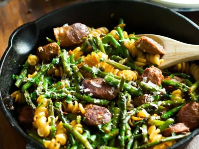 Sausage Quinoa Pasta