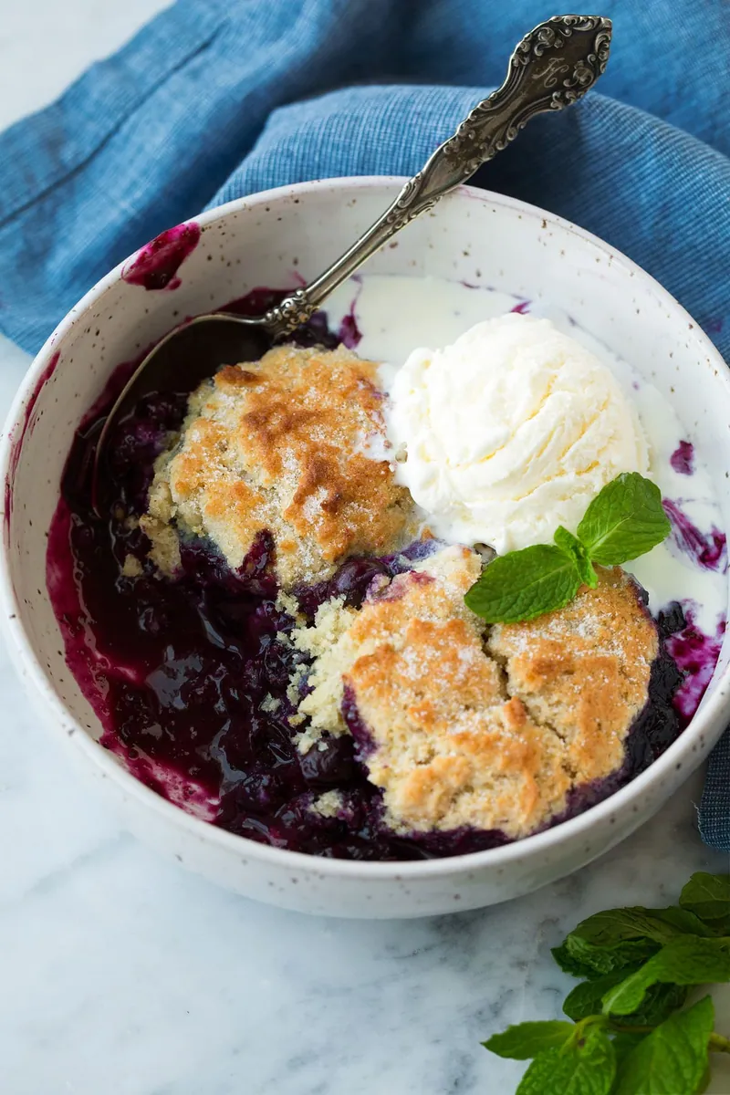 Blueberry Cobbler