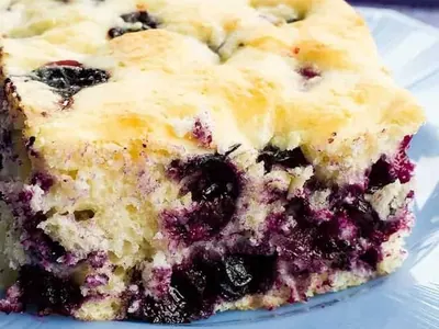 Lemon Blueberry Breakfast Cake