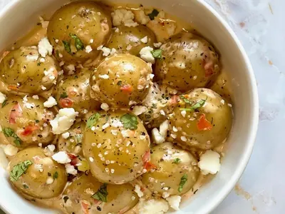 Papas Chorreadas