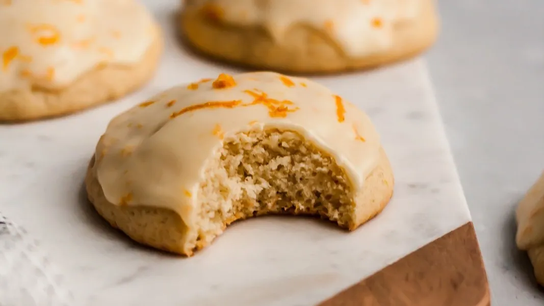 Iced Orange Cookies