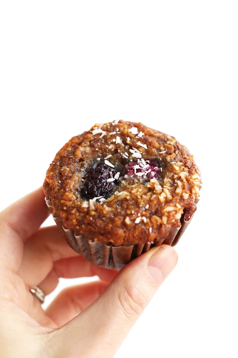 Berry Coconut Muffins